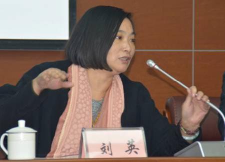河北波仔影视公司总经理刘英发言